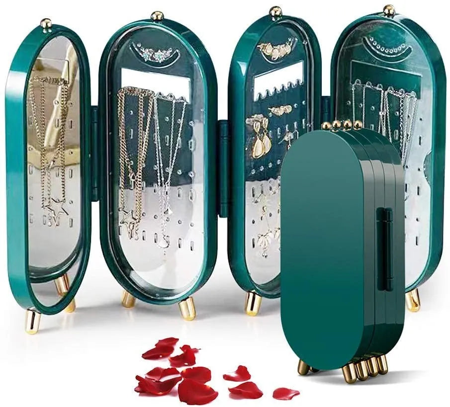 ECARLA Jewelry organizer CB38ZIE - žalias 1 vnt - Kosmetika