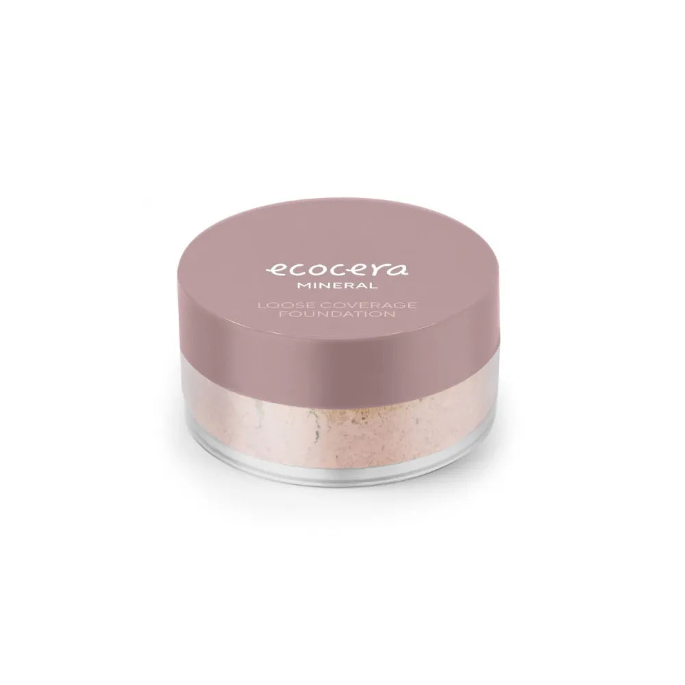ECOCERA Loose Mineral Foundation Covering W3 MIAMI (šiltas atspalvis) 4g - Kosmetika