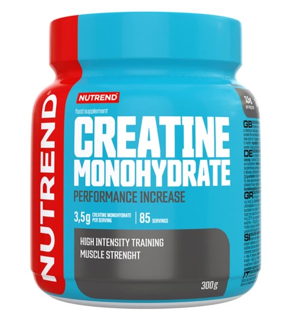 Creatine Monohydrate, Unflavored - 300g - Nutrend