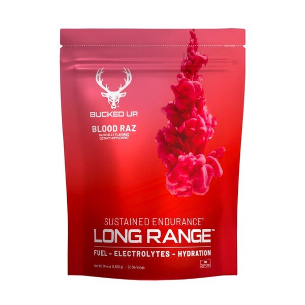 Long Range, Blood Raz - 1600g - Bucked Up