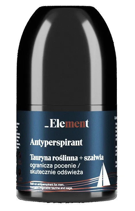 Element Men Antiperspirant roll-on su augaline taurinu ir šalaviju 50ml - Kosmetika