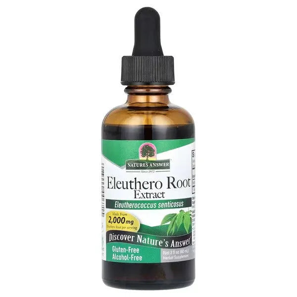 Eleuthero Root Extract - 60 ml - Nature’s Answer - Papildai