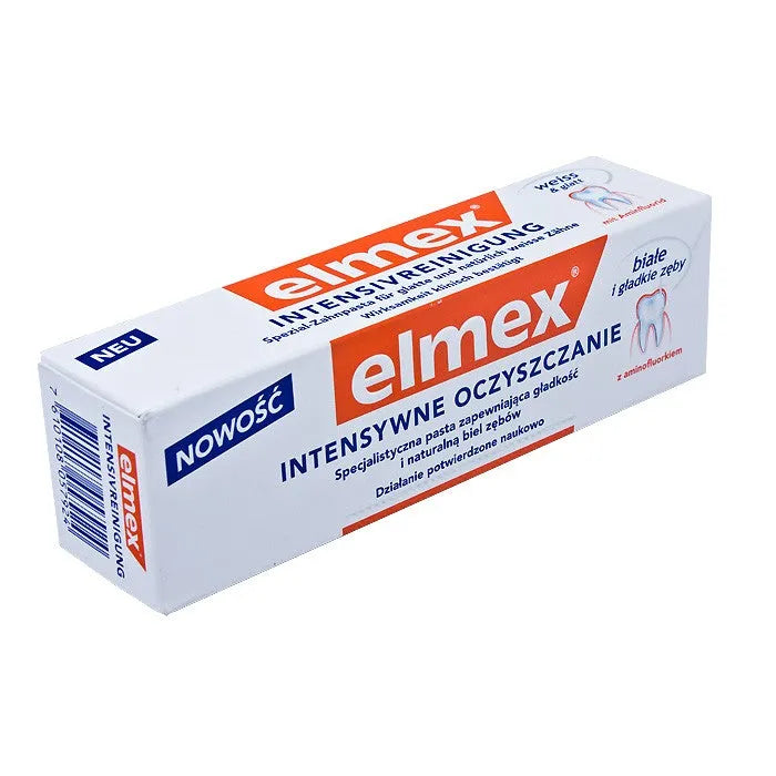 Elmex dantų pasta intensyviam valymui 50ml - Kosmetika