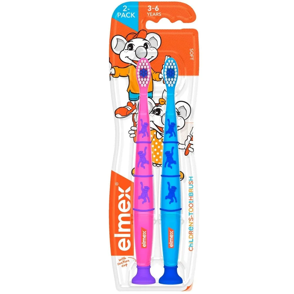 ELMEX TOOTHBRUSH. SKIRTAS VAIKAMS 3-6 METŲ MINKŠTAS A`2 - Kosmetika
