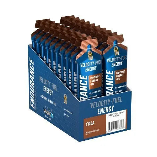 Endurance Energy Isotonic Gel Cola - 20 x 60g - Applied Nutrition - Sporto papildai
