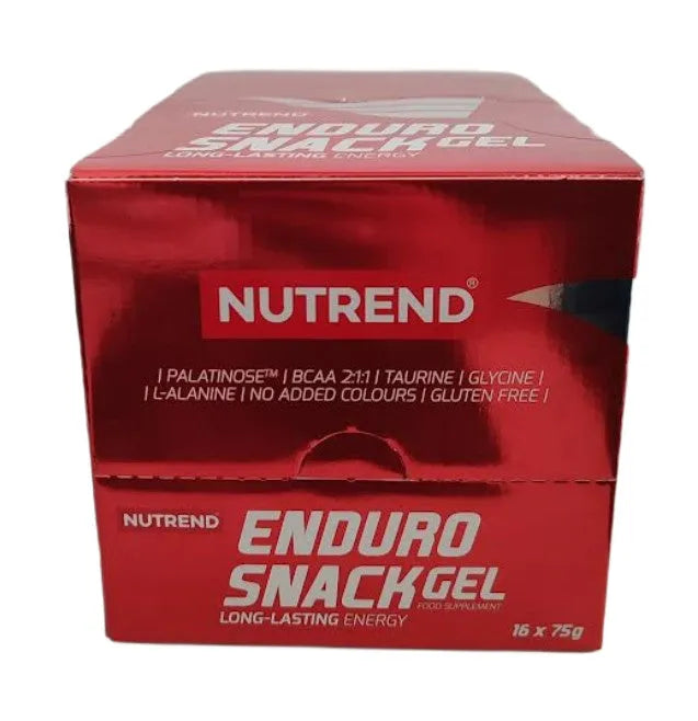 Endurosnack Gel Orange - 16 x 75g - Nutrend - Sporto papildai