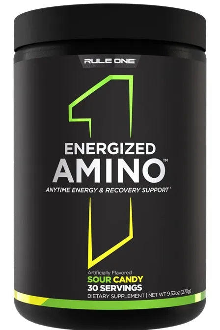 Energized Amino Sour Candy - 270g - Rule One - Sporto papildai
