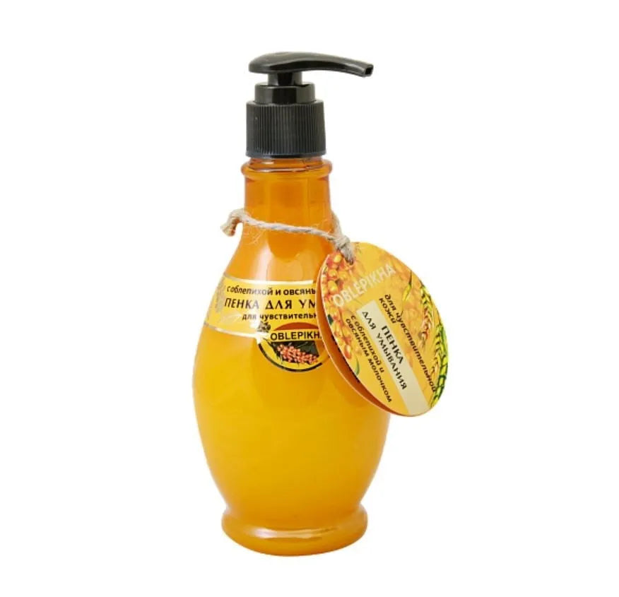 ENERGY OF VITAMINS Veido prausiklis jautriai odai su šaltalankių aliejumi ir avižų pienu 275 ml - Kosmetika