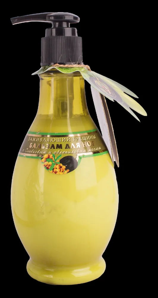 ENERGY OF VITAMINS Viva Oliva Balm skirtas įtrūkusiems kulnams su alyvuogių aliejumi ir šaltalankių 275 ml - Kosmetika