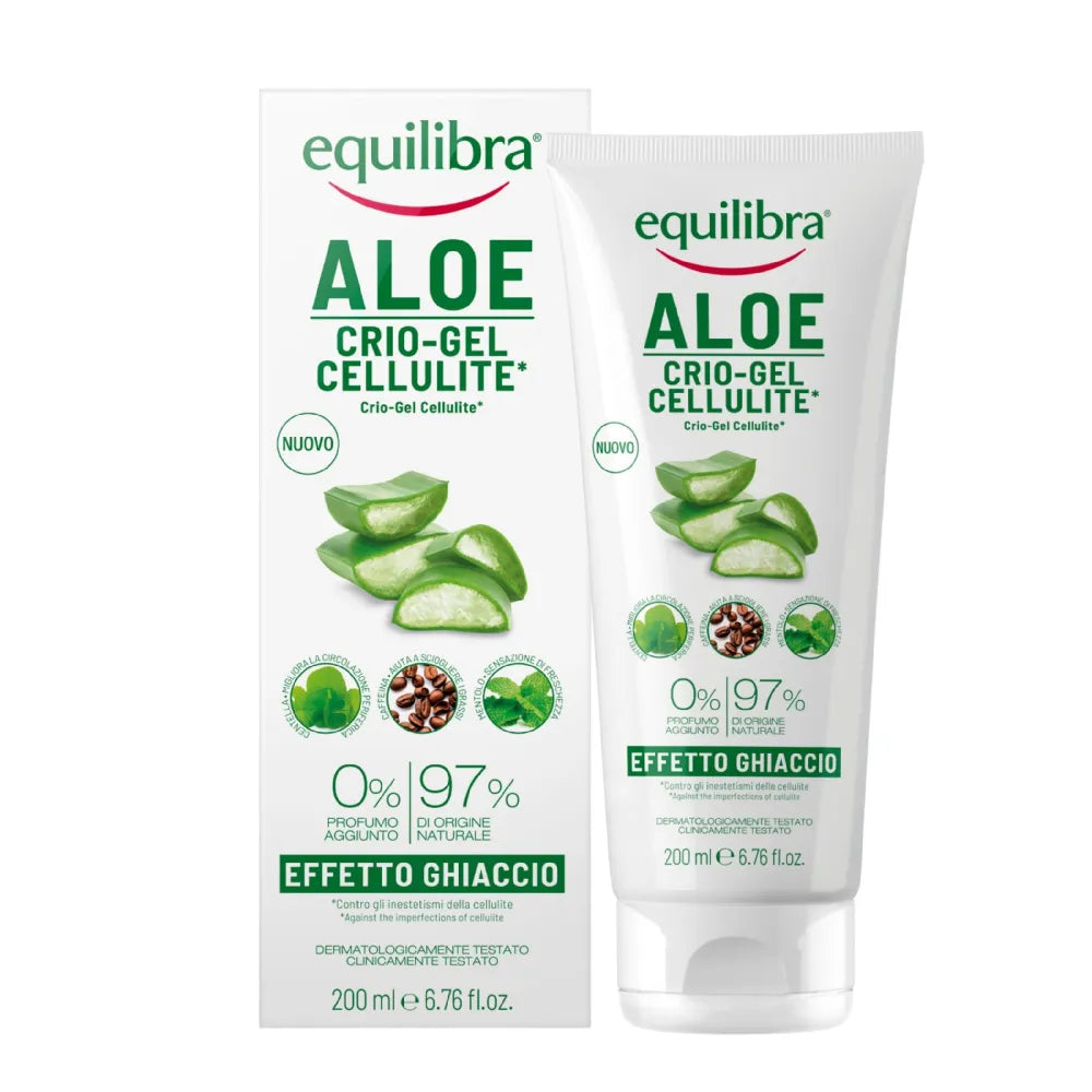 Equilibra Aloe Cooling Anticeliulitinis Gelis 200ml - Kosmetika