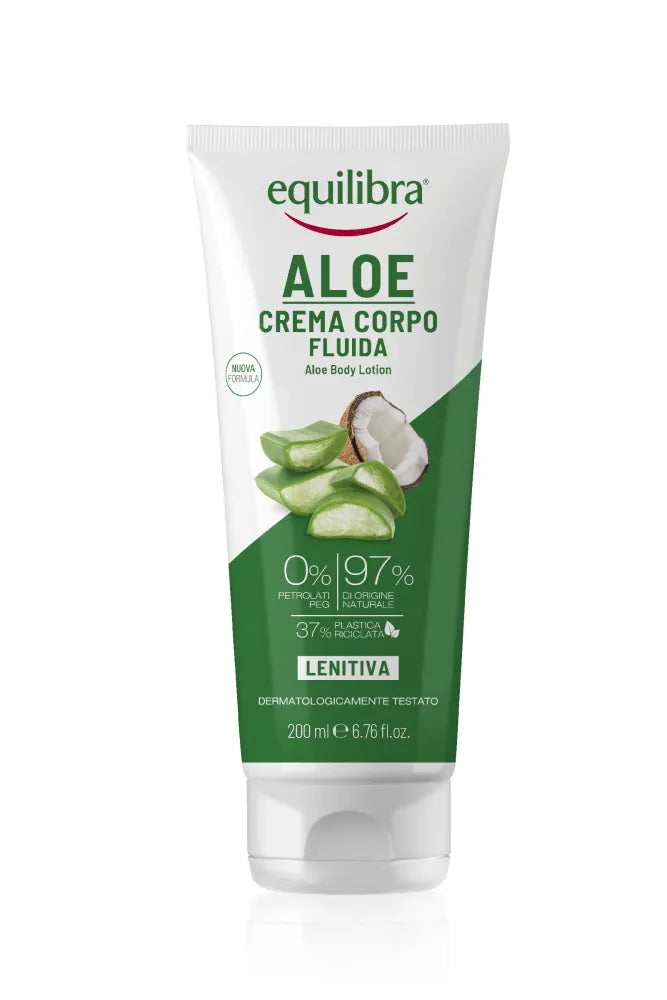 EQUILIBRA Aloe kūno losjonas - Kosmetika