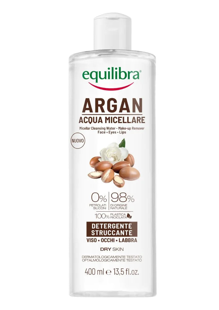 Equilibra Argan micelinė vanduo su arganu 400ml - Kosmetika