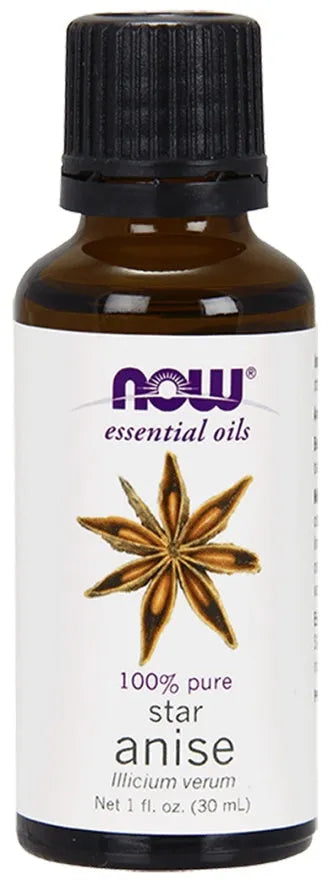 Essential Oil Anise - 30 ml - NOW Foods - Papildai