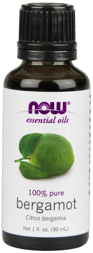 Essential Oil Bergamot - 30 ml - NOW Foods - Papildai