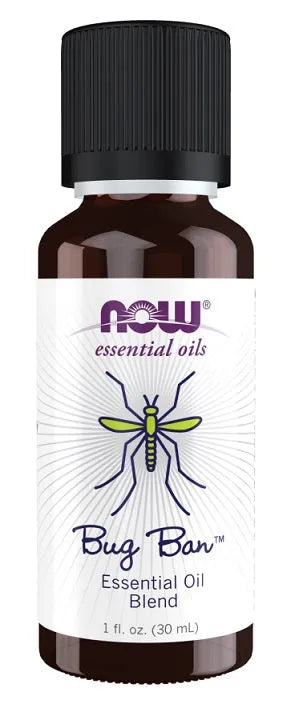 Essential Oil Bug Ban - 30 ml - NOW Foods - Papildai