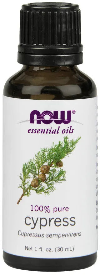 Essential Oil Cypress - 30 ml - NOW Foods - Papildai