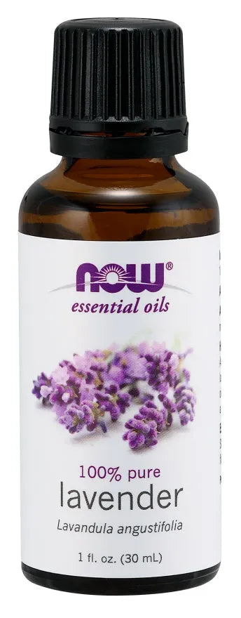 Essential Oil Lavender 100% Pure - 30 ml - NOW Foods - Papildai