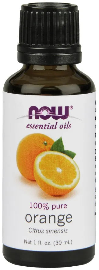 Essential Oil Orange Pure - 30 ml - NOW Foods - Papildai