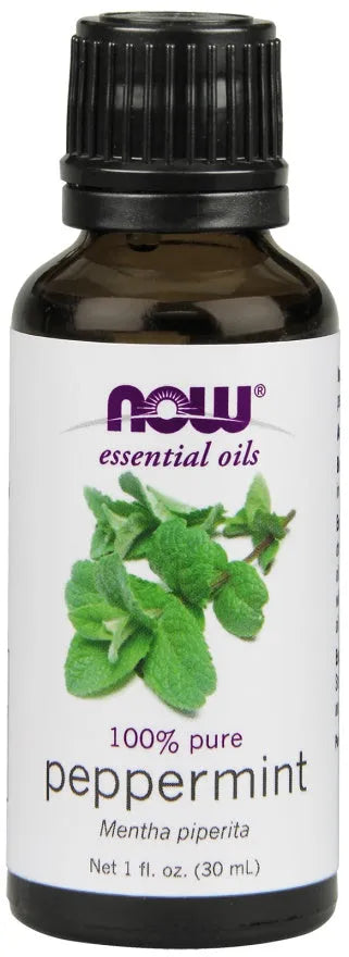 Essential Oil Peppermint - 30 ml - NOW Foods - Papildai