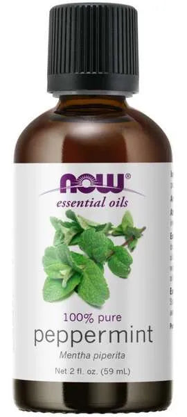 Essential Oil Peppermint - 59 ml - NOW Foods - Papildai
