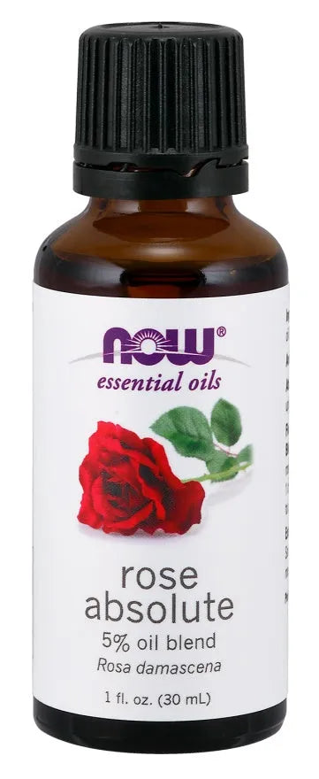 Essential Oil Rose Absolute - 30 ml - NOW Foods - Papildai