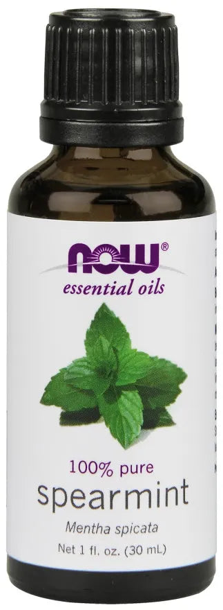 Essential Oil Spearmint - 30 ml - NOW Foods - Papildai