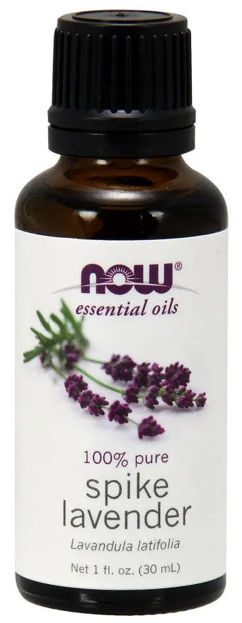 Essential Oil Spike Lavender - 30 ml - NOW Foods - Papildai