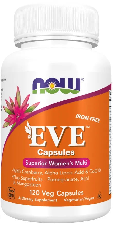 Eve Superior Women’s Multi - 120 vcaps - NOW Foods - Papildai