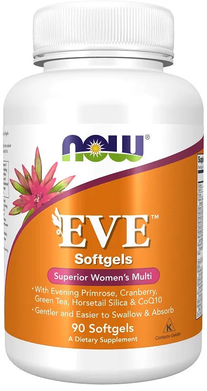 Eve Superior Women’s Multi - 90 softgels - NOW Foods - Papildai