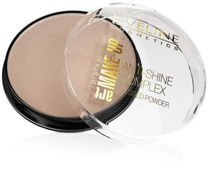 Eveline Art Professional Make-up Presuotas Pudras Nr. 33 Auksinė Smėlis 14g - Kosmetika