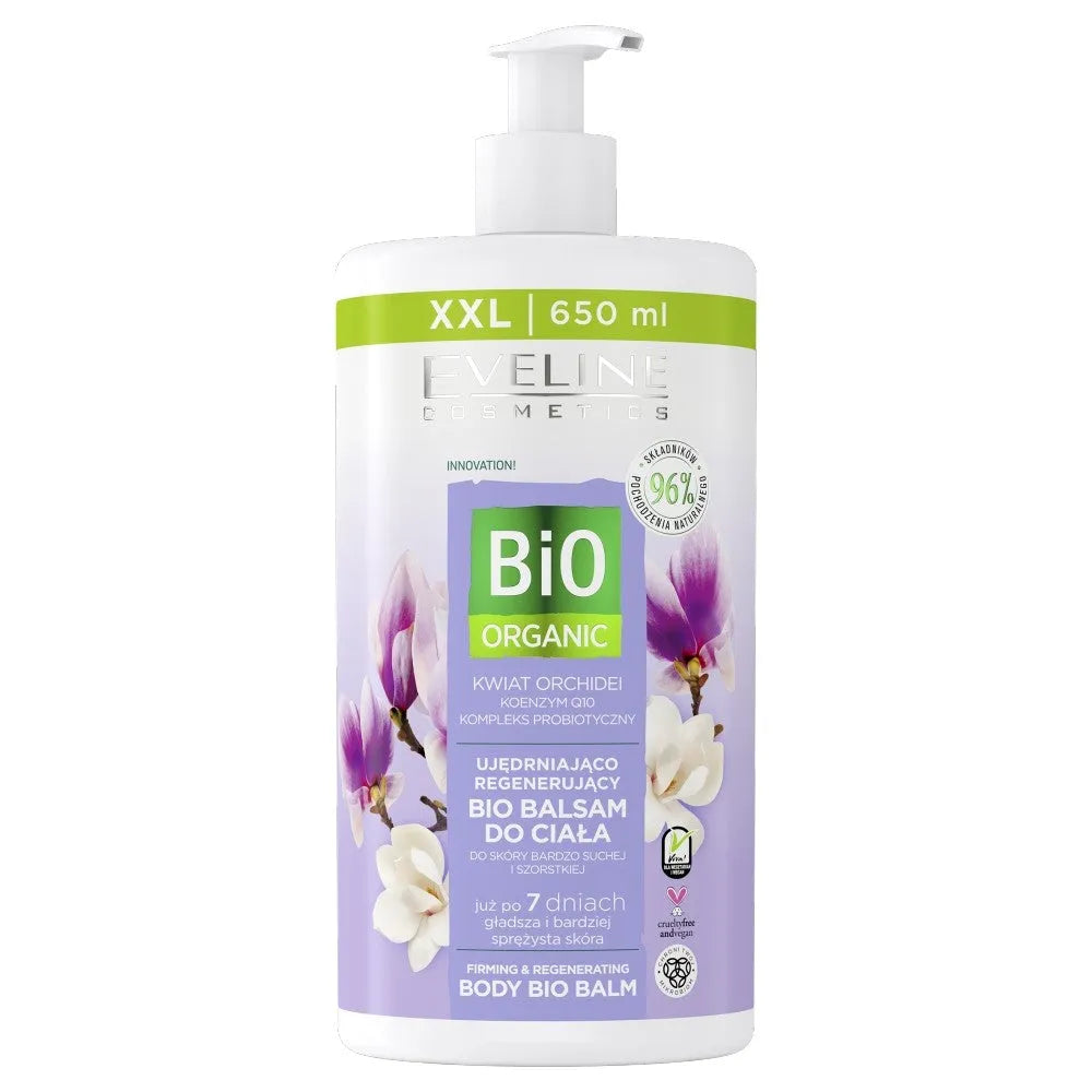 Eveline Bio Organic Firming and Regenerating Body Lotion Orchid Flower 650ml - Kosmetika