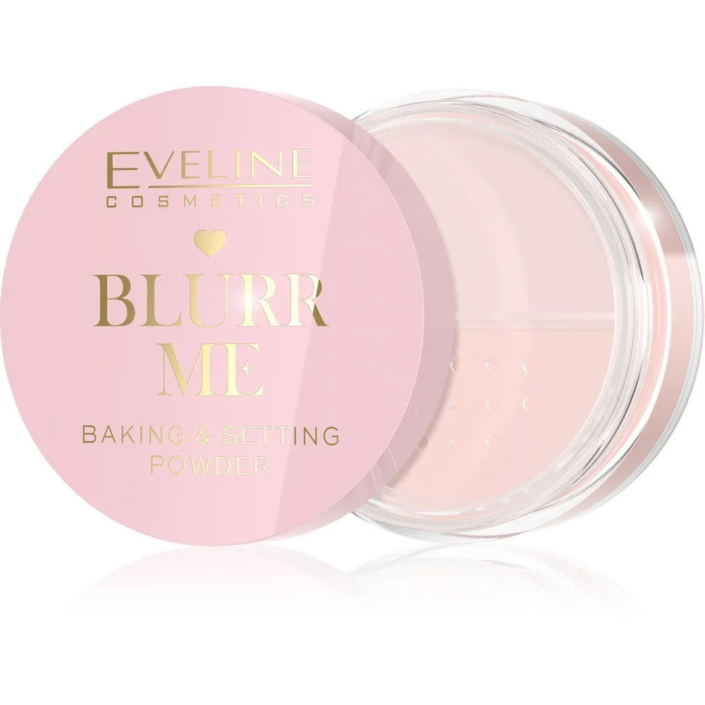 EVELINE Blurr Me Fiksavimo pudra su Soft Focus technologija 8 g - Kosmetika