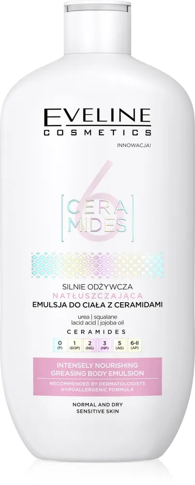 EVELINE BODY Emulsija 350ml 6CERAMIDAI Minkštinantis - Kosmetika