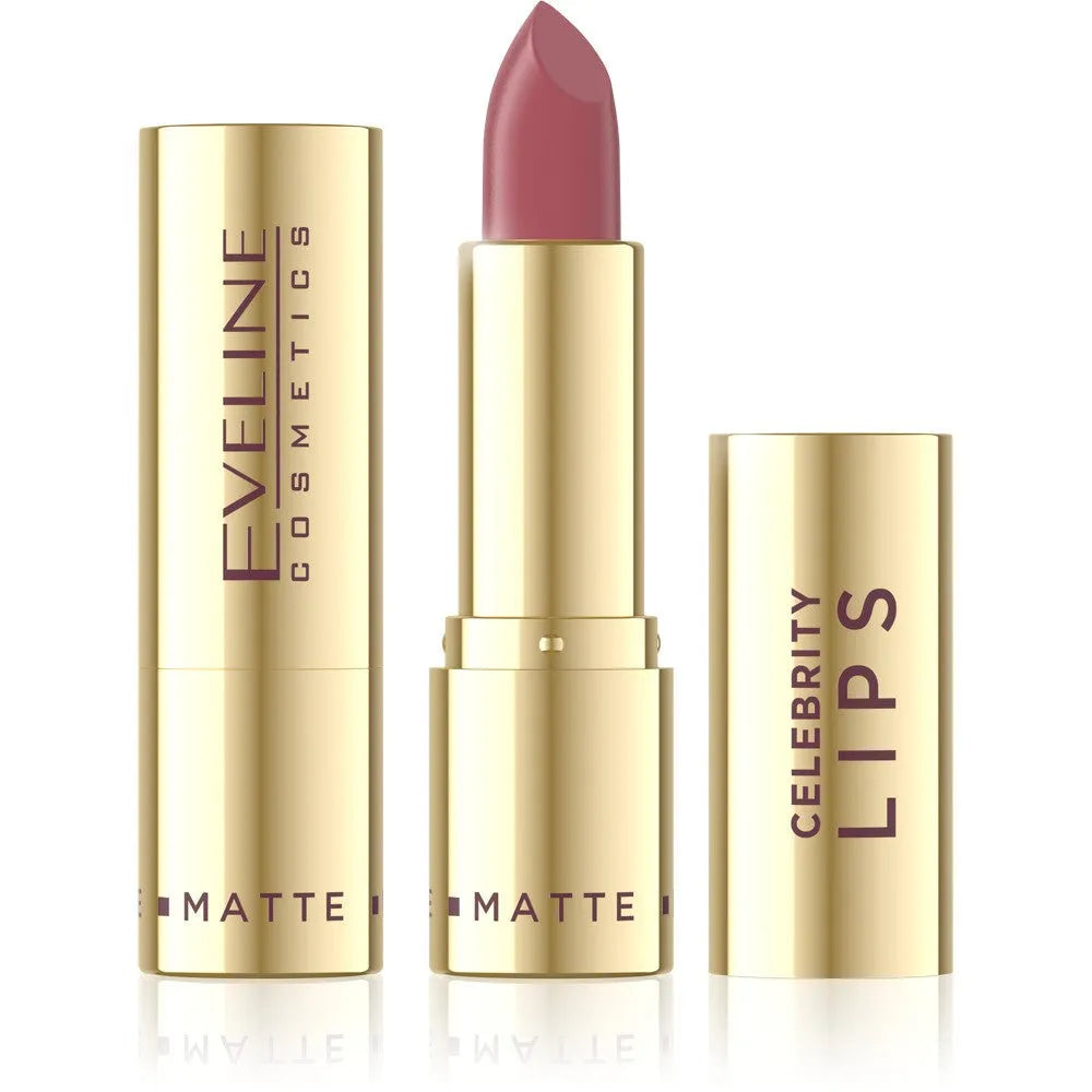 EVELINE Celebrity Lips Creamy lūpų dažai su matiniu finišu Nr. 511 - Kosmetika