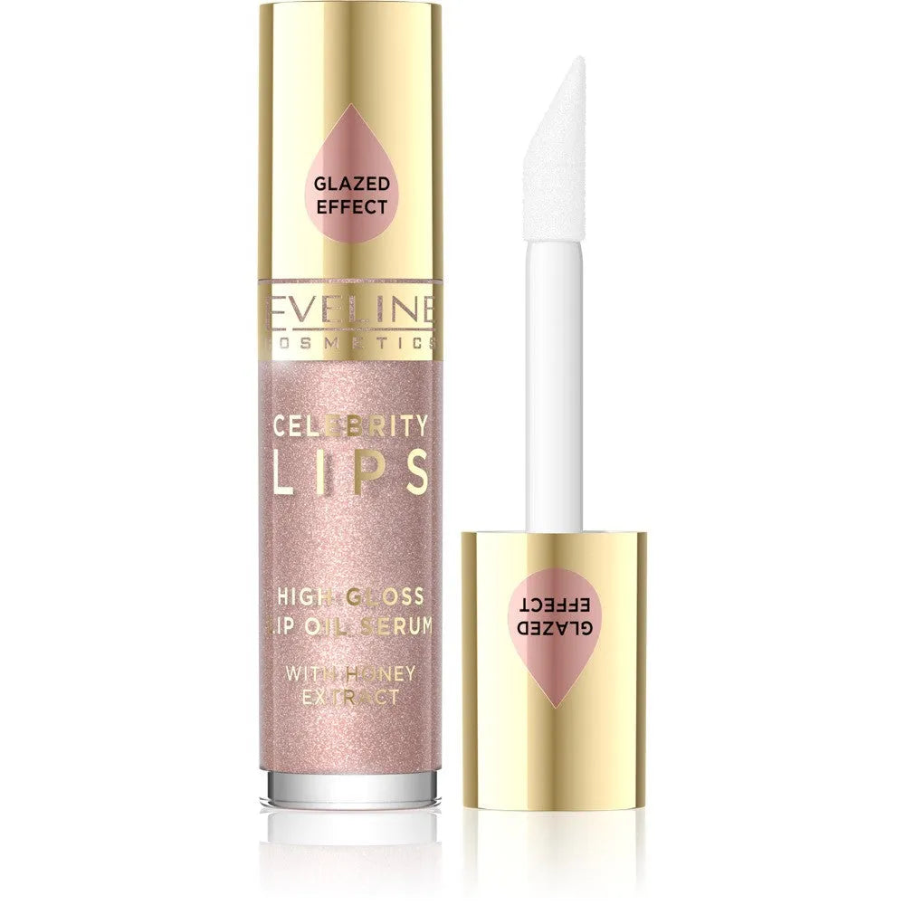 EVELINE Celebrity Lips Oil - lūpų serumas 01 Like Magic 5 ml - Kosmetika