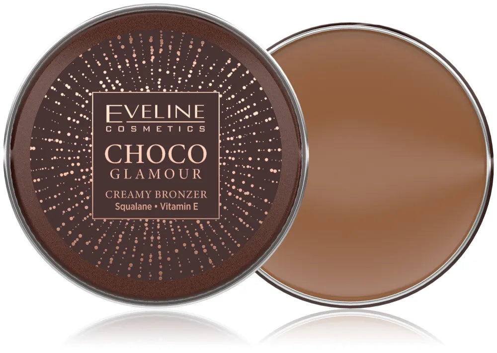 EVELINE Choco Glamour Cream Veido Bronzeris Nr. 01 - Kosmetika