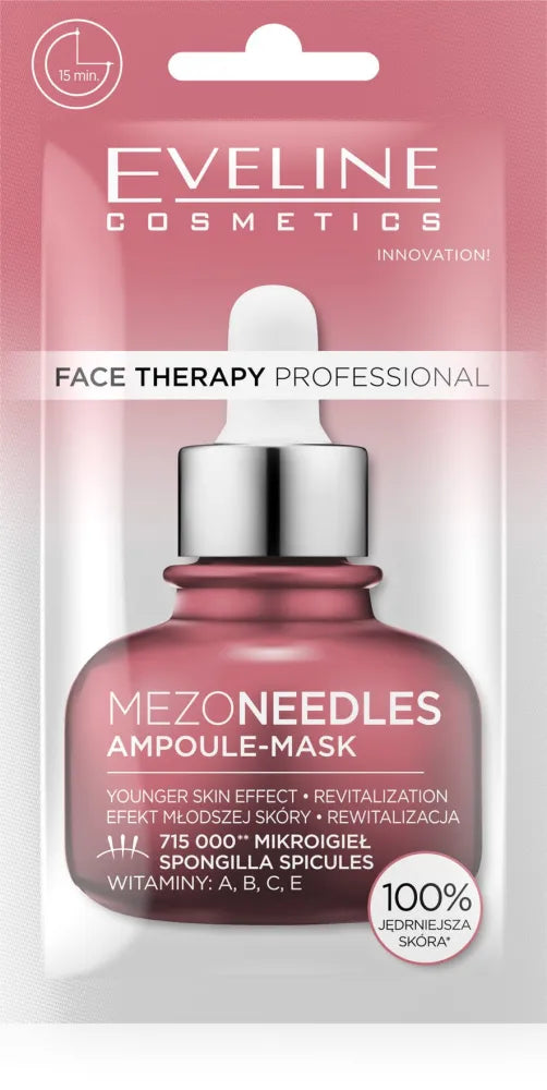 EVELINE Face Therapy Professional Regenerating Mask-Ampoule MezoNeedles 8 ml - Kosmetika