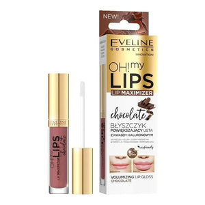 EVELINE KOL Lip Gloss O mano lūpų maksimizatorius Šokoladas - Kosmetika