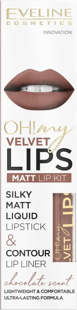 EVELINE KOL Lip Gloss O mano lūpų maksimizatorius Šokoladas - Kosmetika