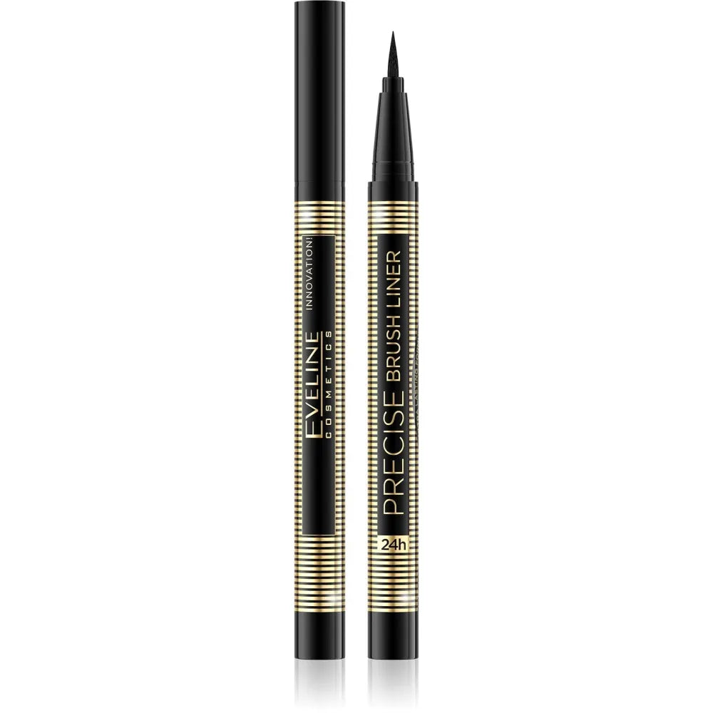 Eveline Precise Brush Liner akių pieštukas juodas 24h 1vnt - Kosmetika