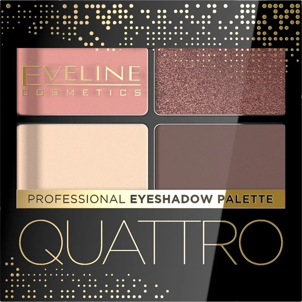 Eveline Quattro Eyeshadows quadruple No. 06 3.2g - Kosmetika
