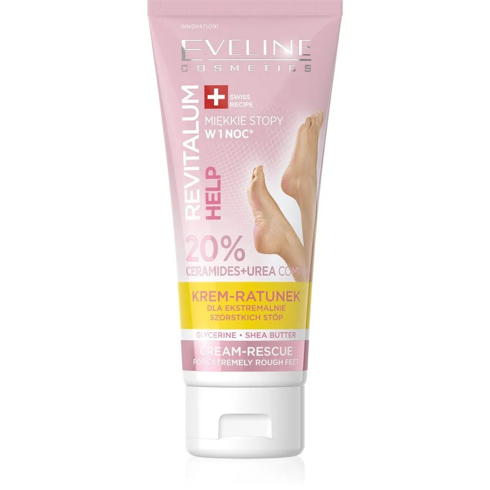 EVELINE Revitalum Help Cream-Rescue for extremely rough feet 75 ml - Kosmetika