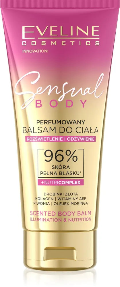 EVELINE Sensual Body Perfumed Lotion - brightening and nourishing 200 ml - Kosmetika
