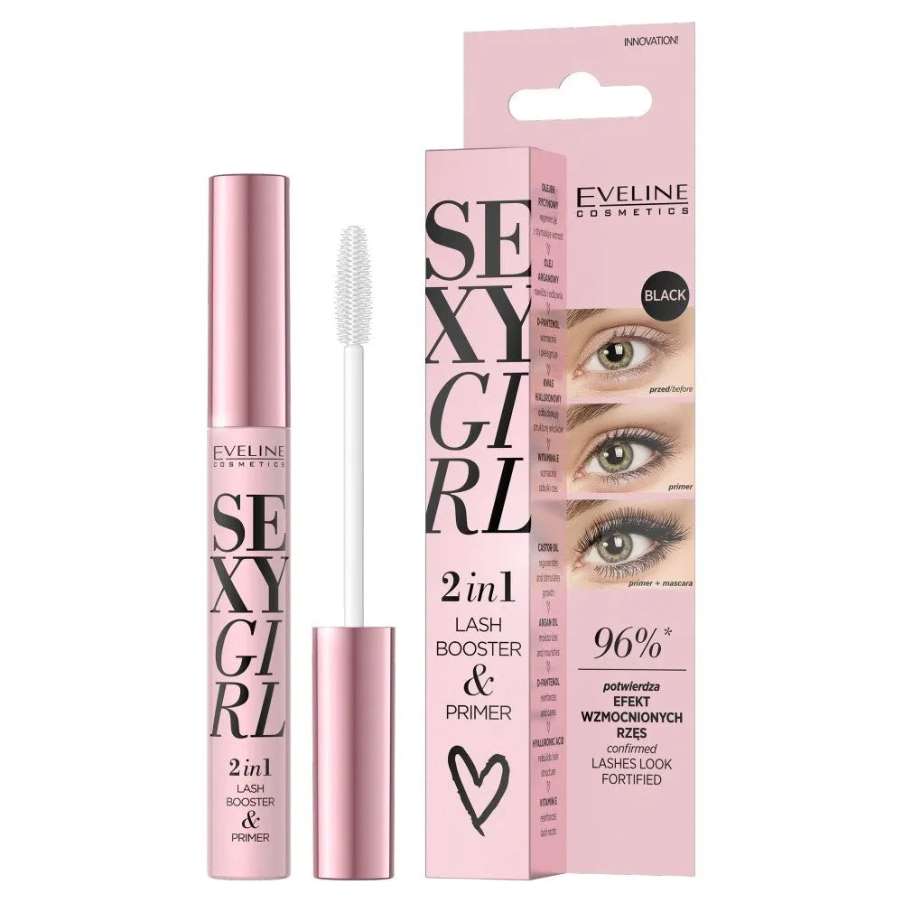 Eveline Sexy Girl Base ir Blakstienų Kondicionierius 2in1 10ml - Kosmetika