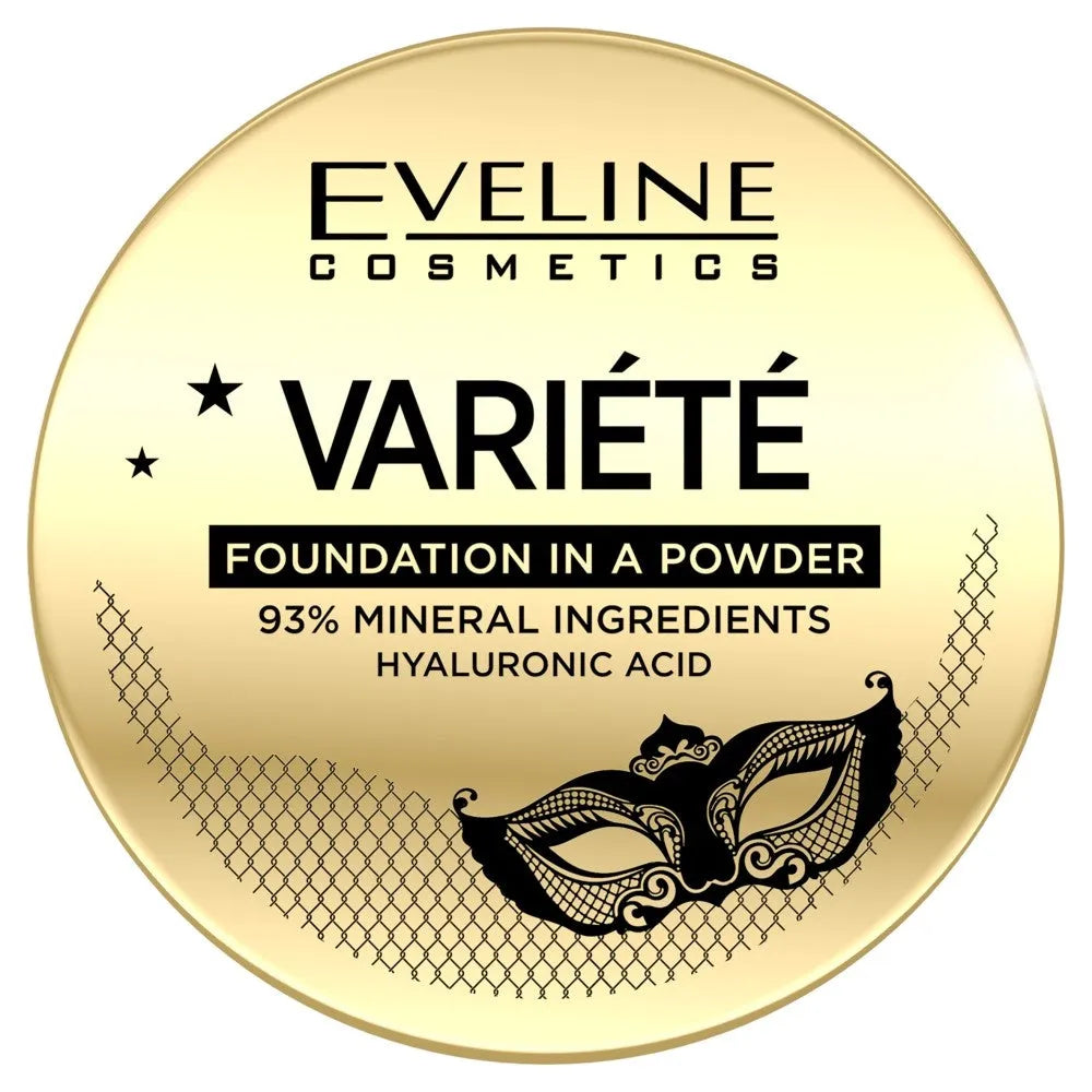 Eveline Variety Mineral Powder Foundation nr. 03 Šviesi Vanilė 1vnt - Kosmetika