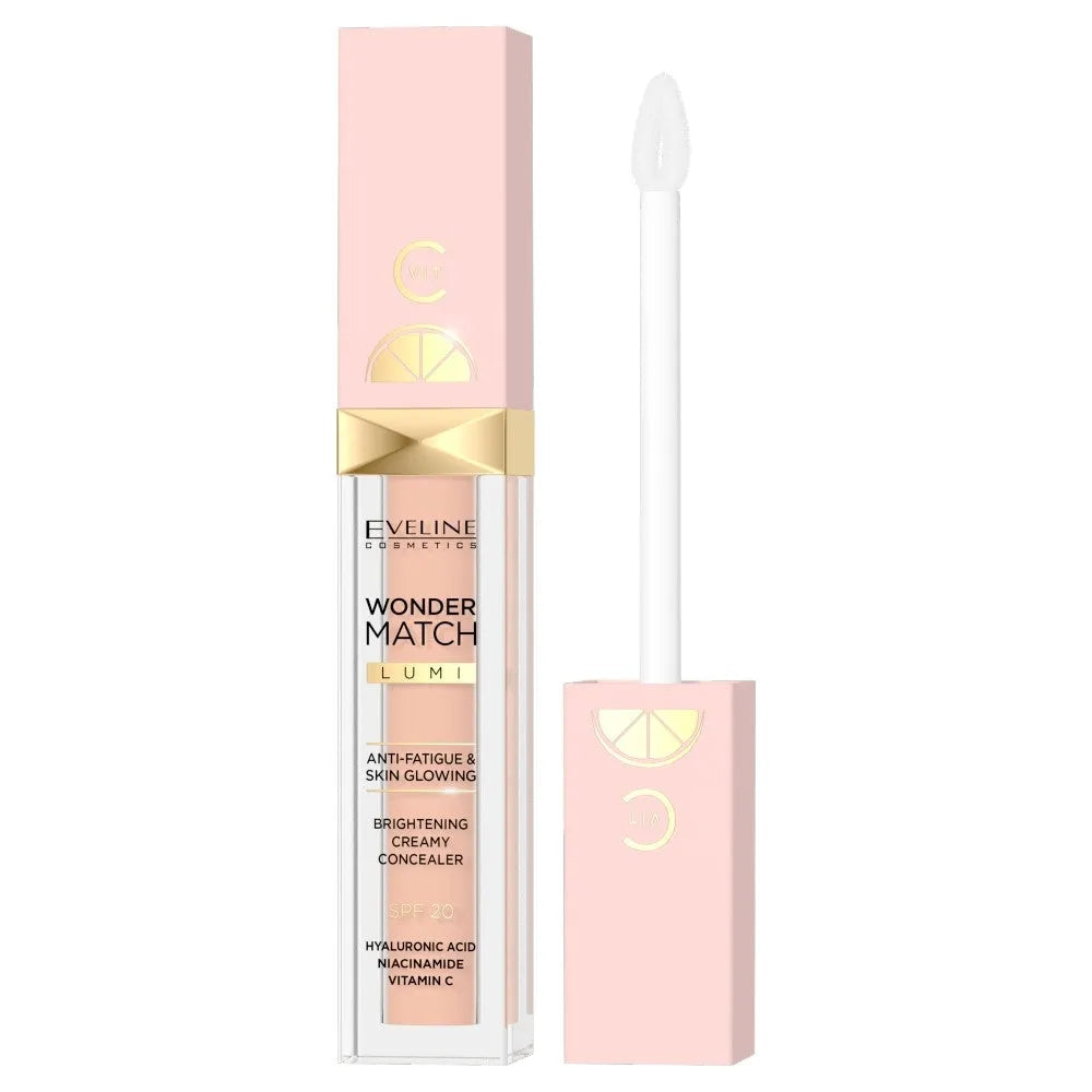 EVELINE Wonder Match Lumi Apšviečiantis Veido Korrektorius Nr. 10 6.8ml - Kosmetika
