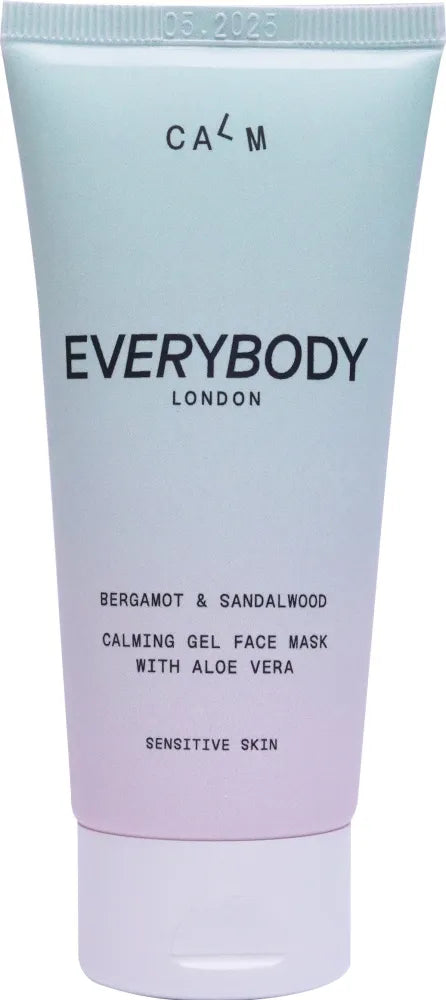EVERYBODY Calm Soothing Mask for Sensitive Skin - Bergamot and Sandalwood 50ml - Raminanti kaukė jautriai odai