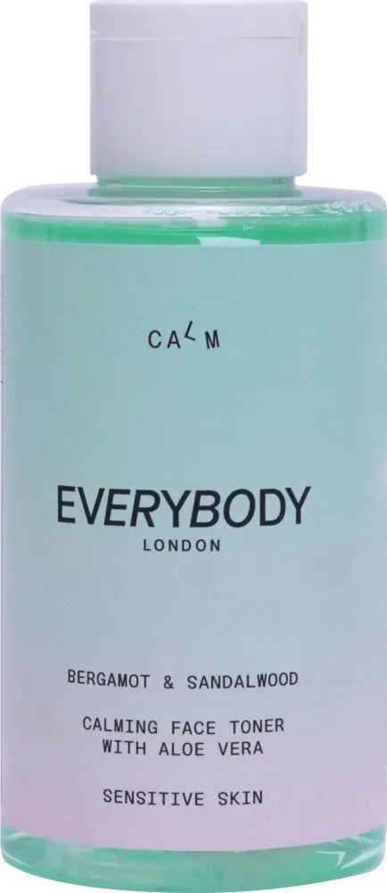 EVERYBODY Calm Soothing Toner for Sensitive Skin - Bergamot and Sandalwood 125ml - Kosmetika