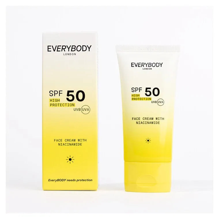 EVERYBODY London veido kremas su niacinamidu SPF 50 - Kosmetika