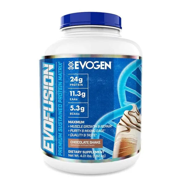 Evofusion Chocolate Shake - 1820g - Evogen - Sporto papildai